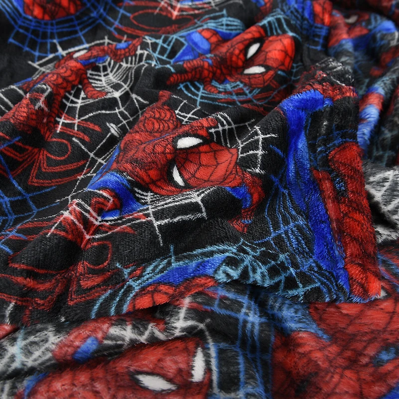 Marvel Spiderman 2 Piece Throw and Cushion Set