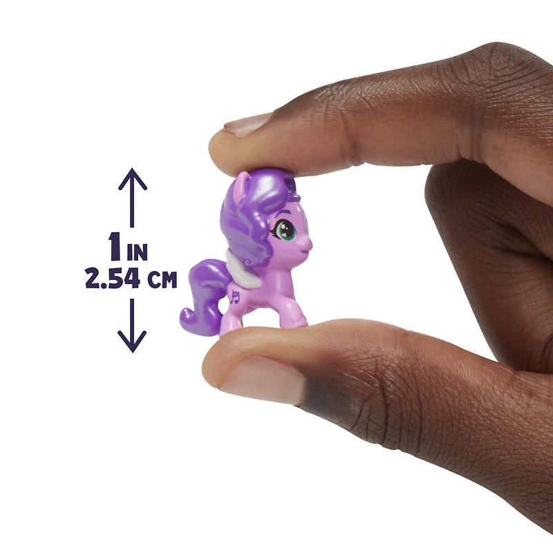 My Little Pony Mini Monde Magique Bulle de cristal Princesse Ruby Pétales