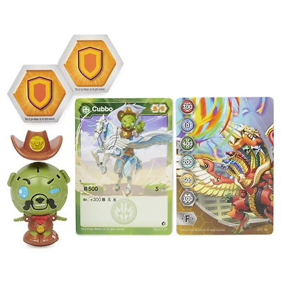Bakugan, Coffret Sheriff Cubbo, Figurines articulées transformables Geogan Rising à collectionner