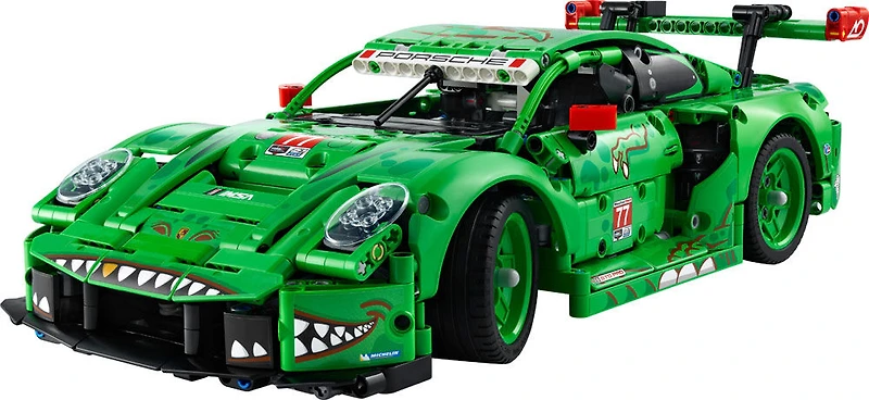 LEGO Technic La Voiture de Course Porsche 911 GT3 R REXY AO Racing, Modèle de Voiture, Ensemble de Construction pour Enfants 42224