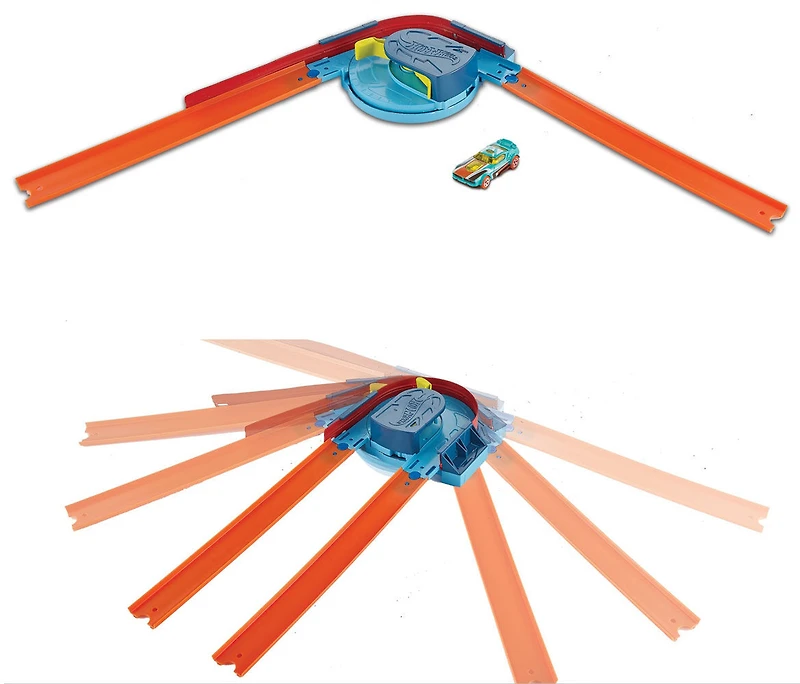 Coffret ​Propulseur Virage Track Builder Hot Wheels