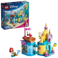 LEGO Disney Princess Le Palais Magique Miniature d'Ariel, Jouet de Construction de Sirène pour les 5 Ans et Plus 43285