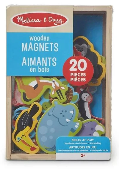 Melissa & Doug Wooden Magnets - Animals