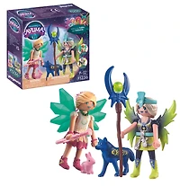 Playmobil - Crystal and Moon Fairy with Soul Animals