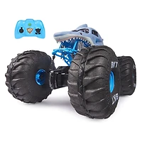 Monster Jam, Monster truck tout-terrain radiocommandé Mega Megalodon officiel, échelle 1:6