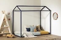 Sweedi Maison lit Simple Bleu marin