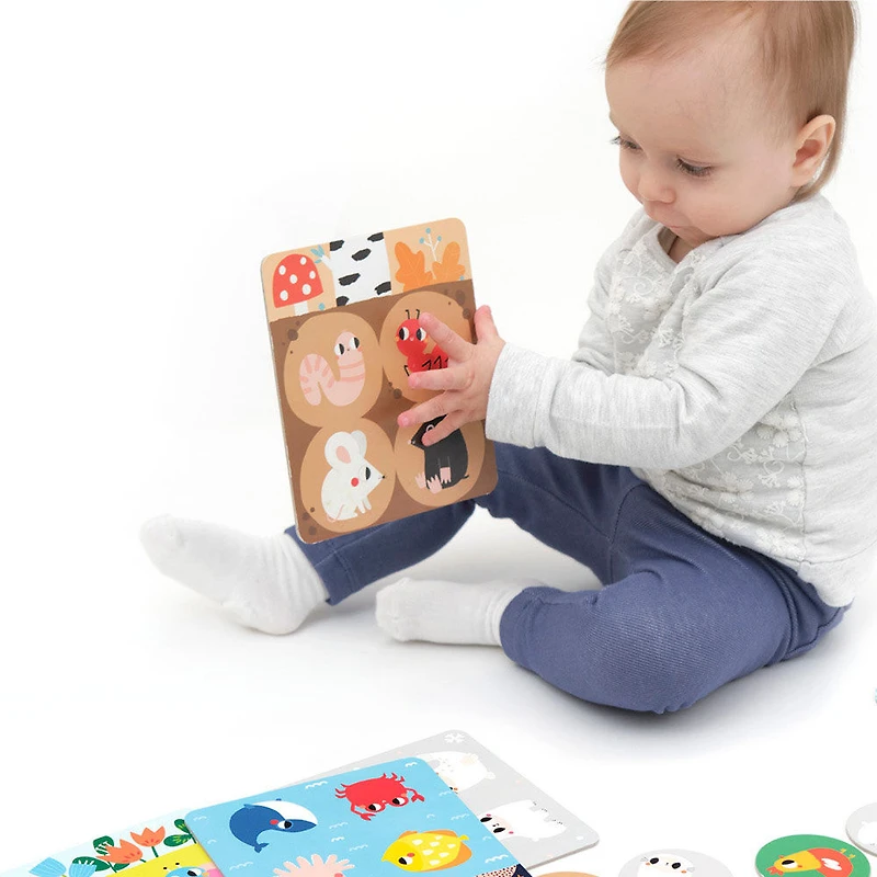 Banana Panda Let's Play Habitat Bingo Game (30 Pieces) - English Edition - R Exclusive