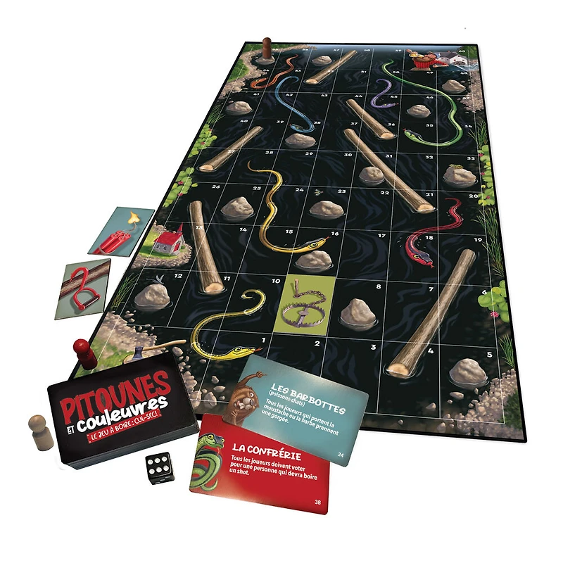 Pitounes Et Couleuvres - French Edition