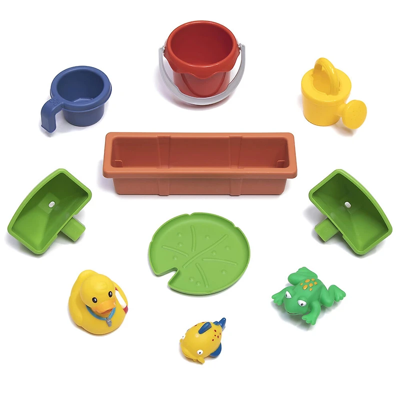 L'étang des découvertes Pump and Splash Discovery Pond de Step2 - Marron