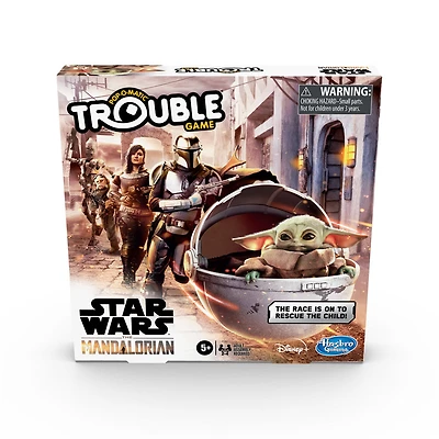 Trouble : édition Star Wars The Mandalorian, jeu de plateau - Édition anglaise