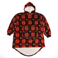 Couverture portable surdimensionnée à capuchon en sherpa des Senateurs d'Ottawa de la LNH taille unique