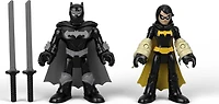 Imaginext - DC Super Friends - Black Bat et Batman Ninja - Édition anglaise
