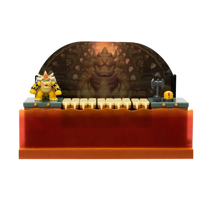  Jeu de combat Bowser de luxe Nintendo de 2,5 pouces
