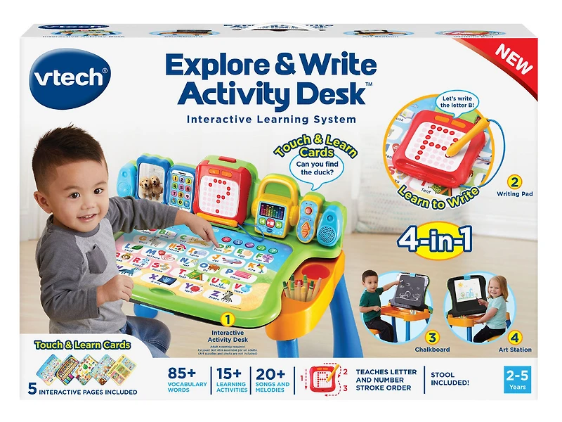 Vtech Explore and Write Activity Desk - English Edition
