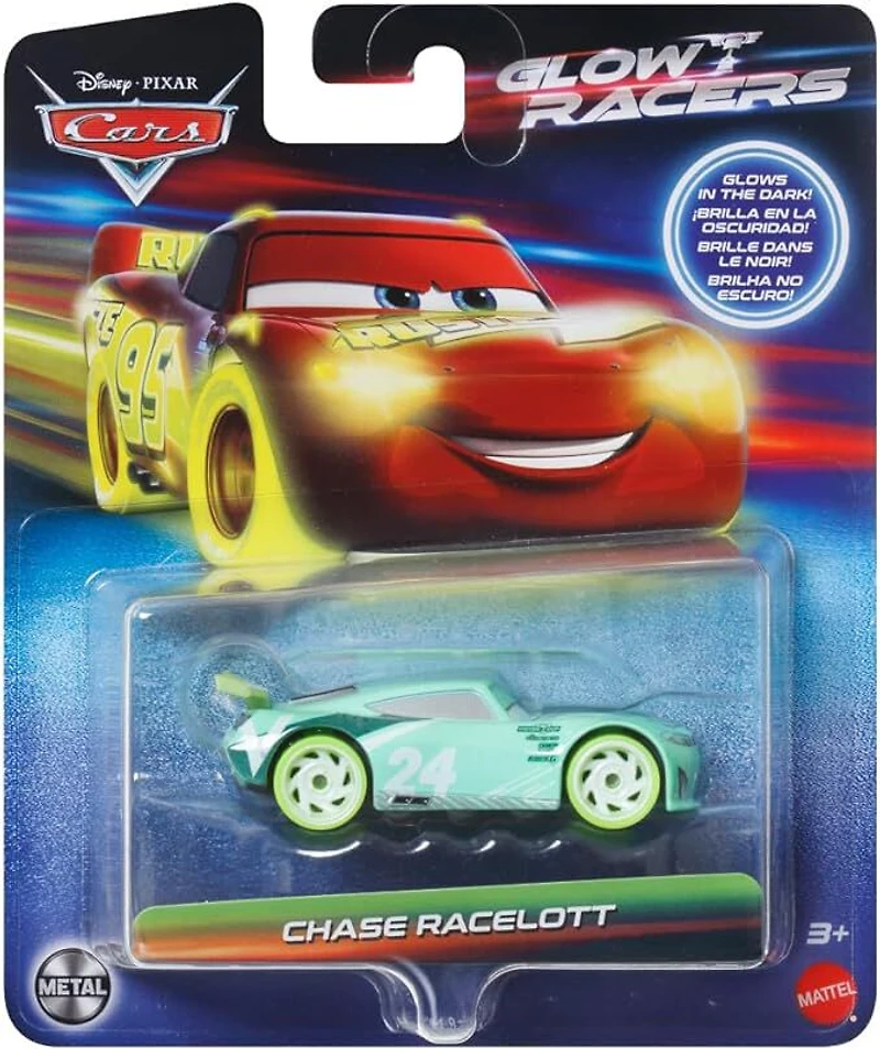 Disney and Pixar Cars Glow Racers Chase Racelott