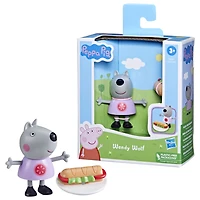 Peppa Pig Peppa et ses amis Wendy Wolf avec sandwich