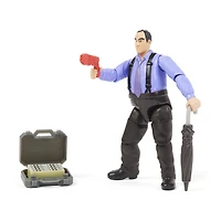 DC Comics, Figurine articulée The Penguin de 10 cm avec 3 accessoires et une carte mystère