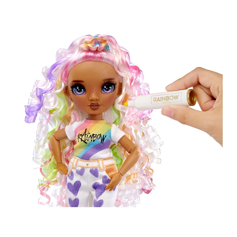 Rainbow High Color and Create Purple Eyes