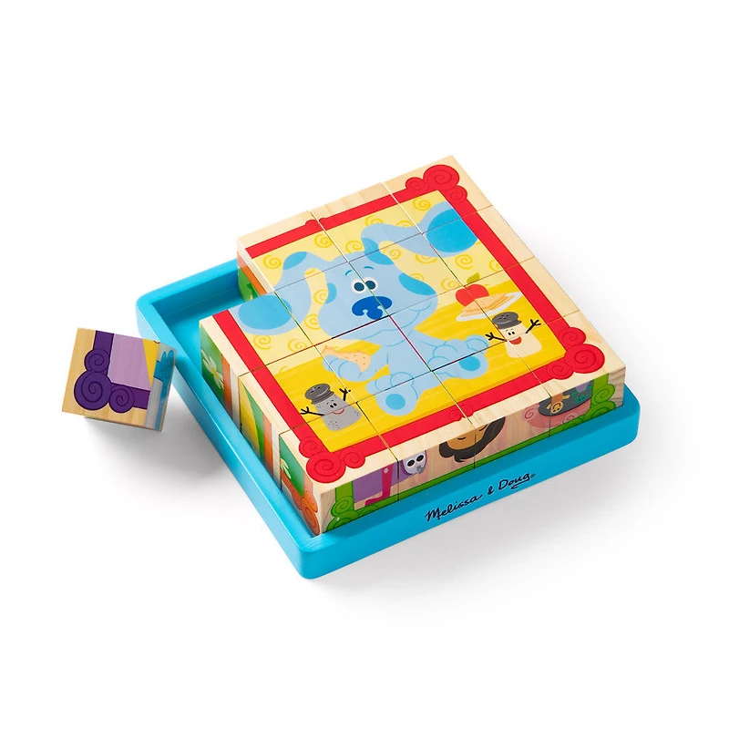 Blues Clues and You Puzzle de Cube en Bois