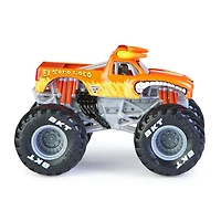 Monster Jam, Monster truck El Toro Loco officiel, véhicule en métal moulé, série True Heavy Metal , échelle 1:64