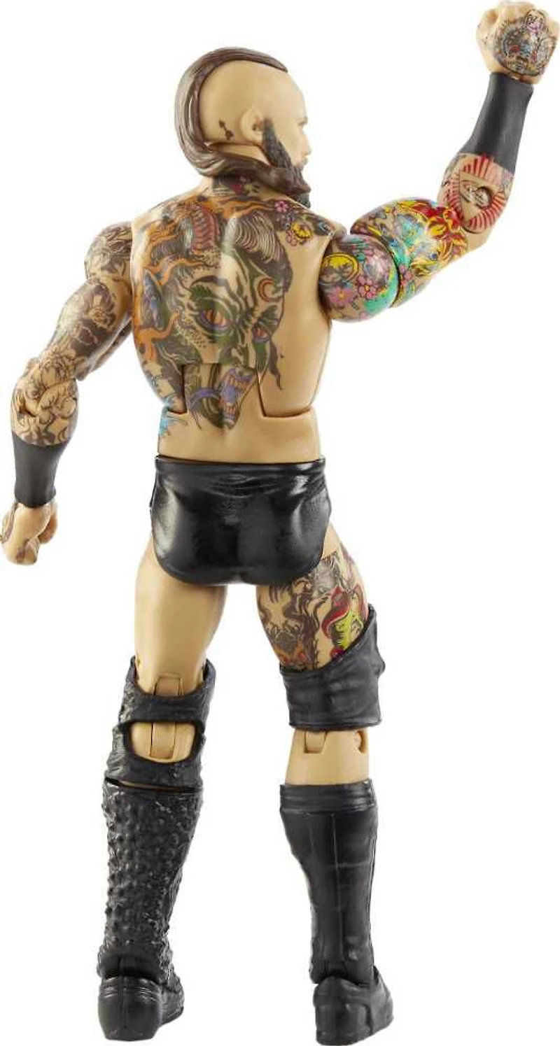 WWE - Figurine Élite 15 cm Aleister Black, articulée, à collectionner
