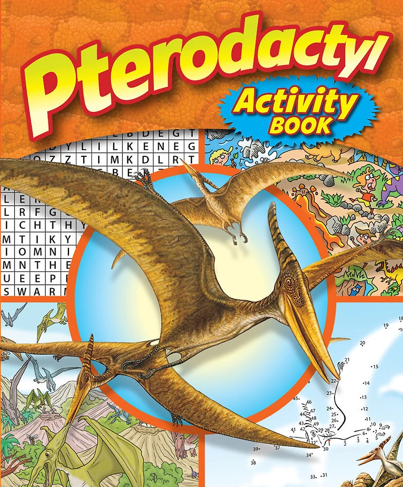 3D Book and Puzzle Pteradactyl - Édition anglaise
