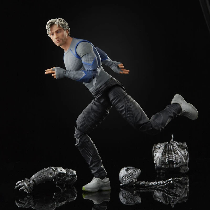 Hasbro Marvel Legends Series, figurine Quicksilver de 15 cm, personnage Infinity Saga
