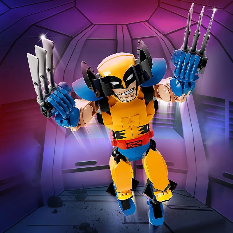 LEGO Marvel La figurine à construire de Wolverine 76257 Ensemble de jeu de construction (327 pièces)