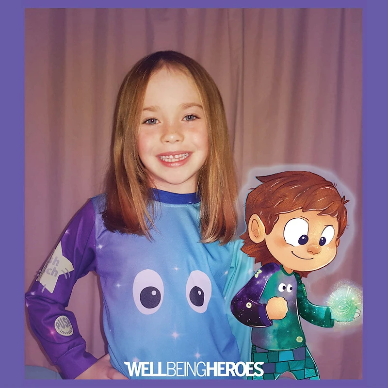 Wellbeing Heroes' My Magic PJs - Ages 6-8 - English Edition