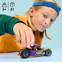 LEGO City Le bolide - Voiture de course - Ensemble de construction de voiture classique avec figurine de pilote - 60485