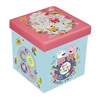 Cube de rangement de 15 pouces "Peppa Pig"
