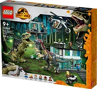 LEGO Jurassic World Giganotosaurus and Therizinosaurus Attack 76949 (658 Pieces)
