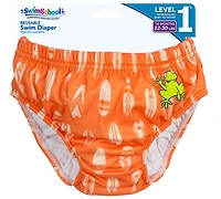 Swim School réutilisable Swim Diaper-Surf Board imprimer