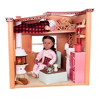 Our Generation - Winter Cabin set