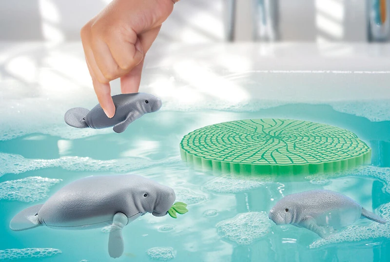 Playmobil - Pirogue et lamantins