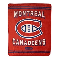 NHL Montreal Canadiens Plush Blanket, 60" x 70"