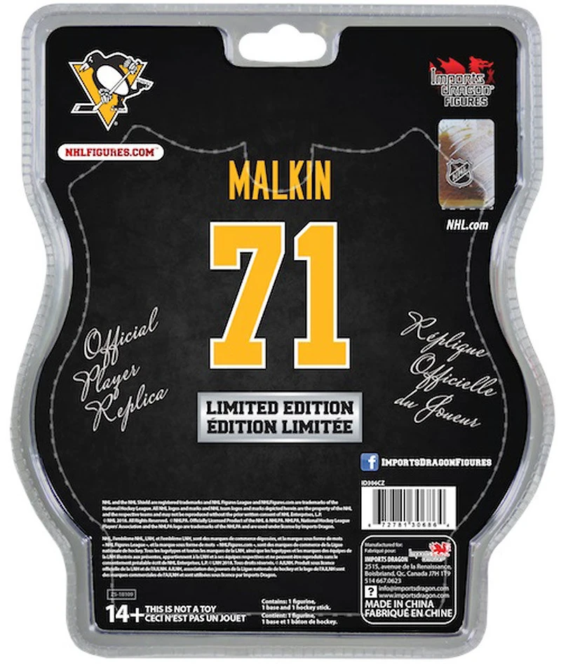 Evgeni Malkin Pittsburgh Penguins 6" NHL Figures