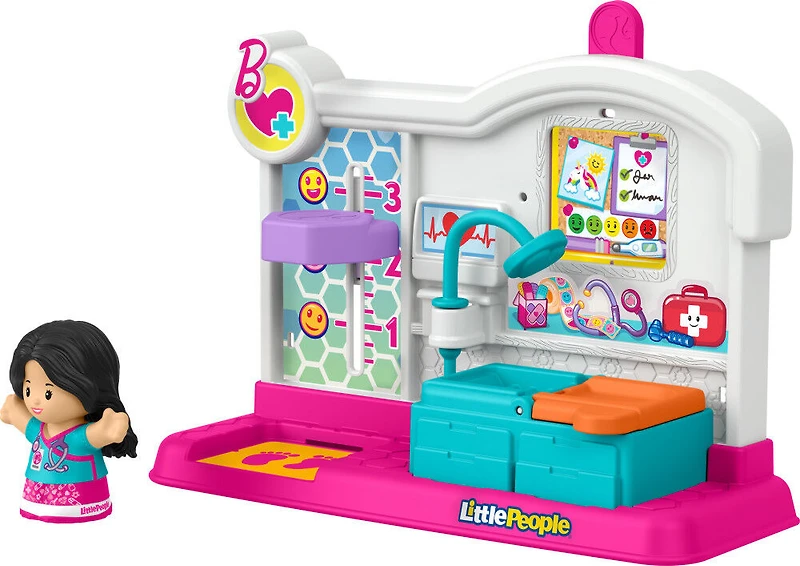 Fisher Price Little People Barbie Coffret de jeu Médecin