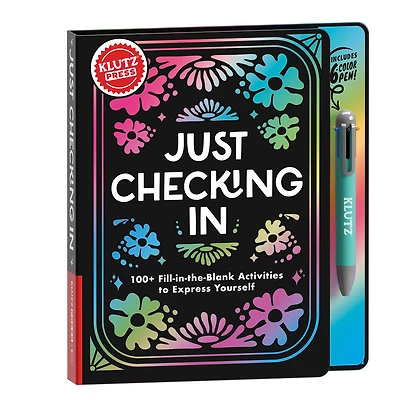 KlutzPress Just Checking In: 100+ Fill-in-the-Blank Activities to Express Yourself - English Edition