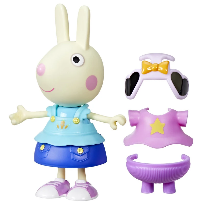 Peppa Pig, figurine Les jolies tenues de Rebecca Rabbit