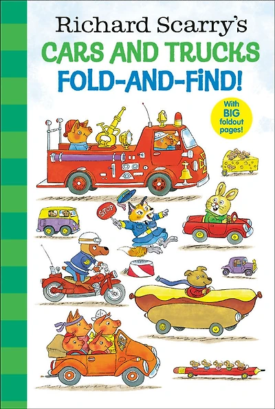 Richard Scarry's Cars and Trucks Fold-and-Find! - Édition anglaise