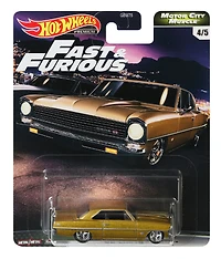 Hot Wheels - Véhicule Chevy Nova 1966