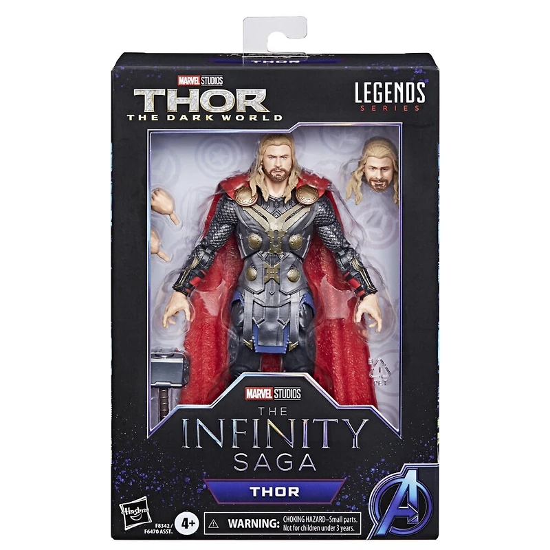 Hasbro Marvel Legends Series, figurine Thor de 15 cm Thor: The Dark World, figurines Marvel Legends