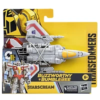 Transformers Buzzworthy Bumblebe, figurine Starscream Changer 1 étape de 10,5 cm - Notre exclusivité