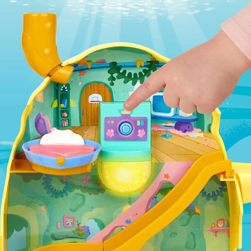 Ensemble de jeu Maison de bébé requin avec lumières et son