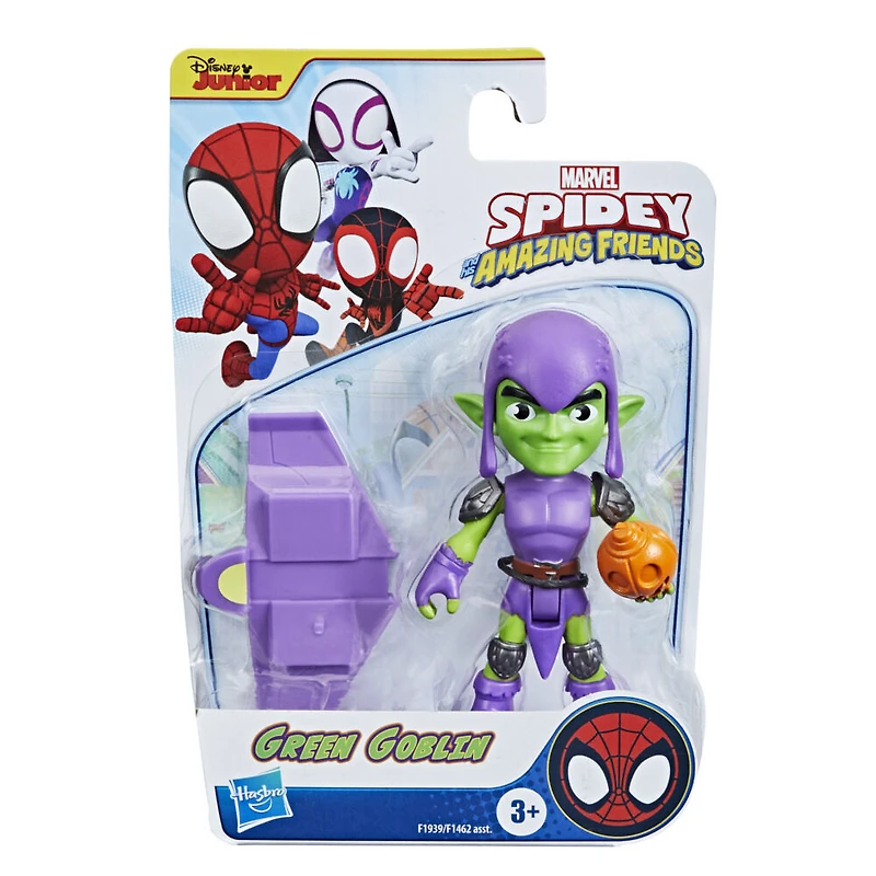 Marvel Spidey and His Amazing Friends Green Goblin Hero Figure
