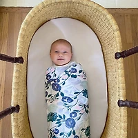 Aden + Anais Essentials 4-Pack Muslin Swaddles Flowers Bloom