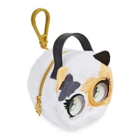 Micro Purse Pets, Chaton 24K Kitt-tea, Petit sac à main élégant qui lève les yeux au ciel