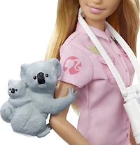 ​Barbie Zoologist Doll (12 inches), Role-play Clothing and Accessories: Koala and Baby Figure