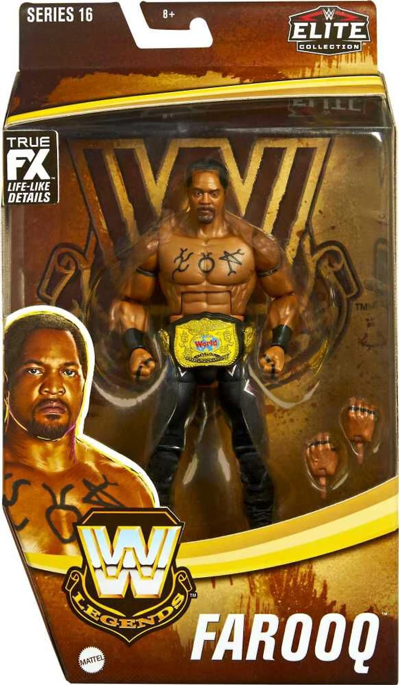 WWE Legends Farooq Action Figure - English Edition - R Exclusive